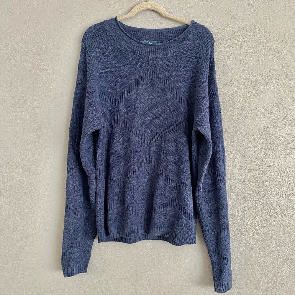 Vintage Men’s Sweater Size Medium Blue Knit Jantzen